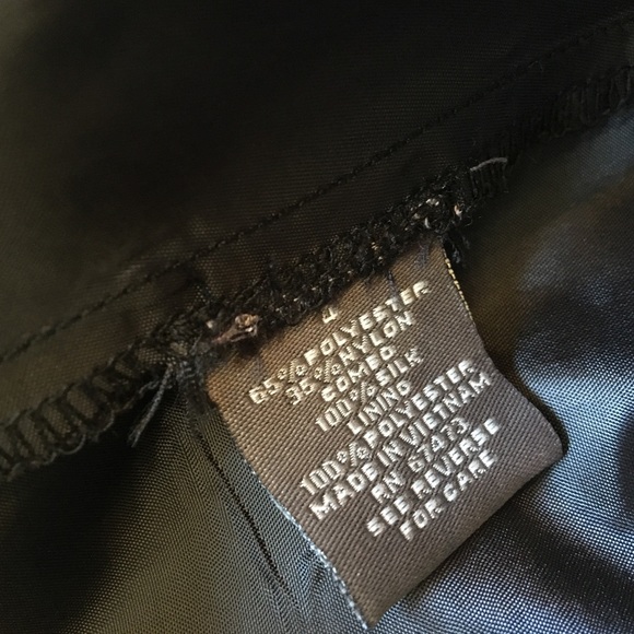 Taylor Party/Occasion Dress Fit & flair black size 4 - Picture 8 of 8